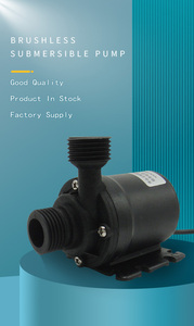 Pompe à eau submersible <span class=keywords><strong>12V</strong></span> à énergie solaire 13 LPM 5M <span class=keywords><strong>batterie</strong></span> moteur à courant continu sans balai vis centrifuge pour le dosage - Product Image 3