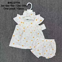 Conjunto de Tres Piezas de Vestido Jacquard para Niñas, Top con Cuello de Muñeca + Pantalones Cortos + Diadema, Ropa de Verano para Niñas