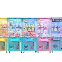 Vente chaude Usine Fourniture Directe En Peluche Poupée Grue Machine Aire De Jeux Centre Fabricant Anglais Langue Griffe Machine
