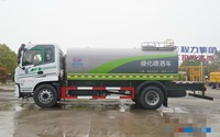 Nouveau camion-citerne Shacman 4x2 avec moteur diesel et pompe, norme d'émission Euro 3, portée d'arrosage de 16 m+, en promotion