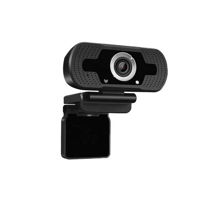 USB Full HD 1080P Computer Webcam CMOS Image Sensor with Microphone for Online Education & Video Conference Call