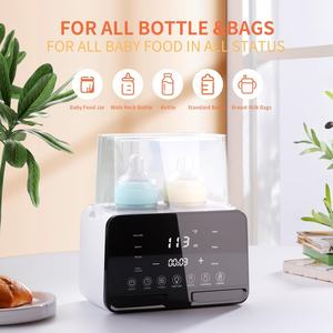 Chauffe-biberon intelligent à double bouteille à température constante, écran tactile, chauffe-biberon et stérilisateur 2-en-1 - Product Image 6