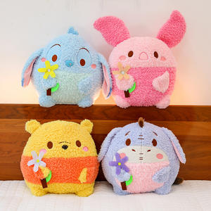 Jouets en peluche <span class=keywords><strong>Lilo</strong></span> & Stitch, Oreiller en peluche ours mignon, Oreiller poupée Pi Jie Pig Eery Ear Donkey Stidi, Fabricant - Product Image 1