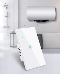 Interrupteur mural intelligent Wi-Fi MT-121BMN, interrupteur tactile en verre, compatible HomeKit, SmartThings, Homeassistant - Product Image 6