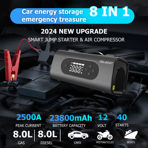 Démarreur de secours 23 800 mAh, courant de crête 2500 A, pour moteurs essence et <span class=keywords><strong>diesel</strong></span> de 8,0 L - Product Image 5