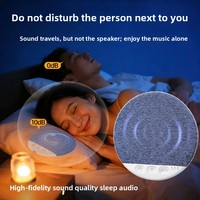 Haut-parleur ultra-fin pour oreiller, haut-parleur sans fil 5.3 pour dormir sous l'oreiller, pour les dormeurs latéraux, réduction du bruit, vente en gros