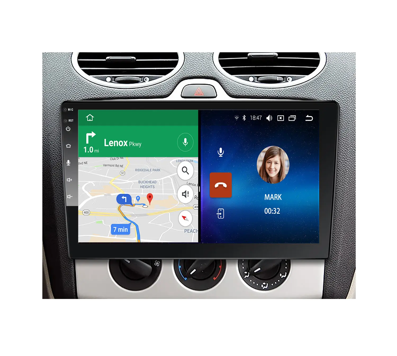 Fornecedor de venda quente de navegação e tela de exibição sem fio GPS 2din Android Carplay rádio automotivo estéreo áudio DVD player