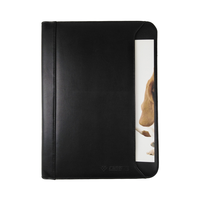 Carpeta de cartera A4 de tapa dura con cubierta de PVC Encuadernación de hojas sueltas de 60 páginas Elegante y práctica