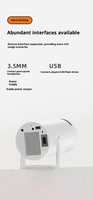 Nouveau projecteur Portable Hy300 Pro double Wifi 6 projecteur Portable sans fil extérieur Android 11 Smart Mini projecteur Hy300