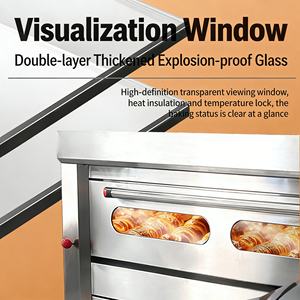<span class=keywords><strong>Four</strong></span> <span class=keywords><strong>à</strong></span> pâtisserie commercial <span class=keywords><strong>à</strong></span> haute efficacité, <span class=keywords><strong>four</strong></span> industriel <span class=keywords><strong>à</strong></span> économie d'énergie, <span class=keywords><strong>four</strong></span> commercial en acier inoxydable de qualité alimentaire - Product Image 2
