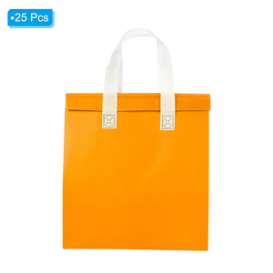 Custom Printed Portable Non Woven Waterproof Insulated Tote Bag Thermal Lunch Cooler Bag - Product Image 4