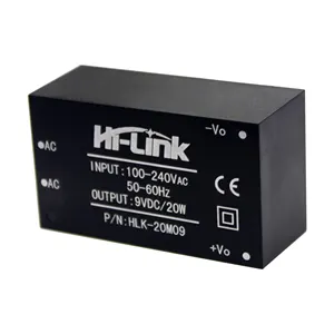 深圳HLK-20M09高联20W 5V/9V/12V/15V/24v交流直流电源模块110V 220V 230V 240V CE RoHs