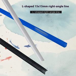 حافة حوض السمك على شكل حرف L-مادة ABS عالية القوة ، مقاومة للماء والتآكل ، مخصصة لخزانات المأكولات البحرية - Product Image 4