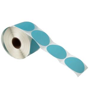 Etiqueta Adhesiva Térmica Directa Personalizada, Colorida, Blanca, Verde, Amarilla, Rosa, Roja, Redonda, de 1 y 2 Pulgadas, Etiqueta Térmica Circular de Color - Product Image 6