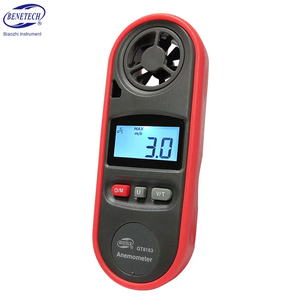 GT8163 Anemometer Digital presisi tinggi meteran penguji kecepatan angin +/-5% akurasi 0.3-30 m/s pengukuran daya temperatur jarak - Product Image 5