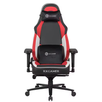 Chaise de jeu ergonomique pivotante en cuir et velours de luxe moderne, personnalisable en gros, pour bureau à domicile et adultes