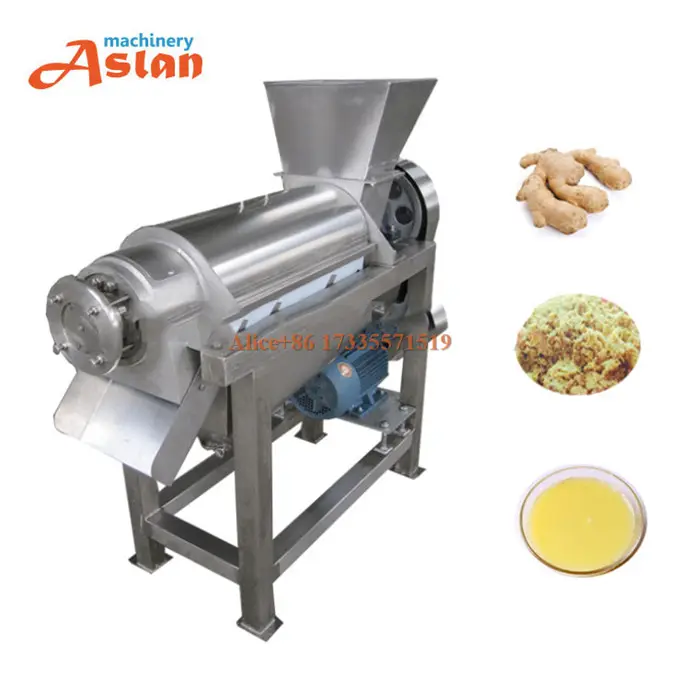 Ticari zencefil sıkacağı çıkarıcı/maydanoz meyve suyu makinesi/hindistan cevizi sütü kırıcı suyu sıkma makinesi