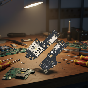 Carte de connecteur de charge USB Type-C avec lecteur de carte SIM pour Huawei Nova Y90 - Product Image 3