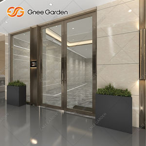 Caja de maceta de acero para exteriores con sistema de drenaje funcional y elegante - Product Image 1