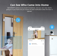 Sensor Pintu Jendela Nirkabel SONOFF DW2 RF 433Mhz, Notifikasi Peringatan Alarm, Bekerja Dengan RF Bridge untuk Keamanan Rumah Pintar