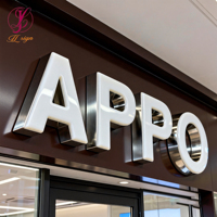 Enseigne personnalisée 3D étanche pour extérieur, lettres en relief pour atelier de réparation automobile, logo publicitaire, lettres LED 3D