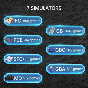 Portable Handheld <strong>Game</strong> <strong>Player</strong> GB300 <strong>3</strong>.0 Inch Screen TV Video <strong>Game</strong> Console AV Output Built-in 8G 6000+ <strong>Games</strong> - Product Image 4