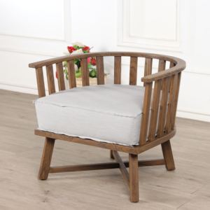 Chaise de salle à manger en bois massif personnalisable de luxe avec un design moderne en provenance d'Indonésie, fabriquée à partir de matériaux naturels - Product Image 6