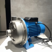 Pompe centrifuge de surface électrique en acier inoxydable 220 V 1,5 CV 2 CV