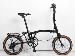 Bicicletta da Strada Pieghevole <span class=keywords><strong>MINT</strong></span> 16 Pollici, 7/9 Velocità, Freno a C, Leggera, Telaio in Acciaio Chromoly, Manubrio S/M, Ruote in Alluminio, Capacità di Carico 150kg - Product Image 3