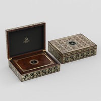 Scatole in Legno per Profumi Stile Arabo in MDF di Alta Qualità, Confezione Regalo in Fibra di Legno Hoyun Cina