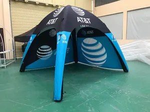 Tenda mengambang tiup oxford kustom dan tenda udara berkemah tiup luar ruangan