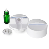 Lemoworld OEM Home Silent Wall Plug In Chauffage Parfum Sans Eau Huile Essentielle Nébuliseur Air Parfum Aroma Diffuseur Avec Lumière