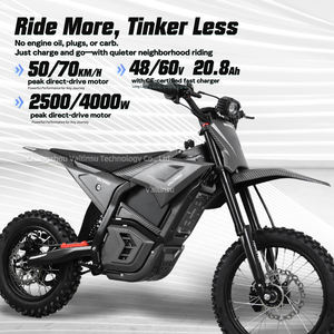 Moto Électrique pour Enfants Valtinsu Dirk Bike Fournisseurs Vérifiés 48V 2500W Taille Réelle Pit Bike Électrique pour Jeunes - Product Image 3