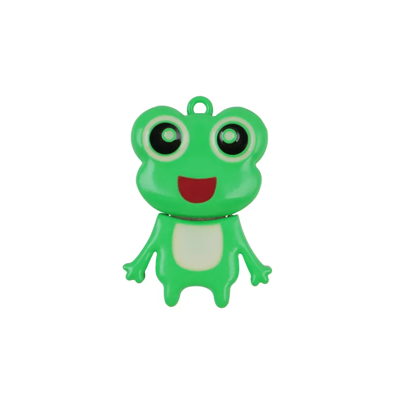 Clé USB en métal avec logo grenouille mignonne 128 Go Clé USB de haute qualité 4 Go 8 Go 16 Go 32 Go