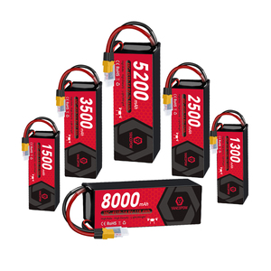 Dung lượng cao 14.8V 4S 3500mAh 4000mAh 4200mAh 5200mAh 8000mAh 35C 60C 75C FPV <span class=keywords><strong>rc</strong></span> bay không người lái LiPo pin - Product Image 1