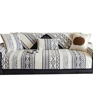 Funda <span class=keywords><strong>de</strong></span> sofá <span class=keywords><strong>de</strong></span> chenilla Bohemia, funda <span class=keywords><strong>de</strong></span> cojín <span class=keywords><strong>de</strong></span> sofá antideslizante patrón geométrico <span class=keywords><strong>de</strong></span> <span class=keywords><strong>tela</strong></span>, moderna, minimalista y <span class=keywords><strong>de</strong></span> <span class=keywords><strong>gusano</strong></span>, primavera y otoño - Product Image 5