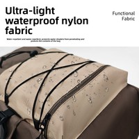 Sac à dos de randonnée grande capacité pour homme, sac à dos de trekking et de voyage léger, imperméable, à coque souple et isolé