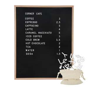 Vilt Brief Board Met Letters En Cijfers 24X30 Inch-Eerste Dag Van School Board Klas Decor, boerderij Decor Message Board