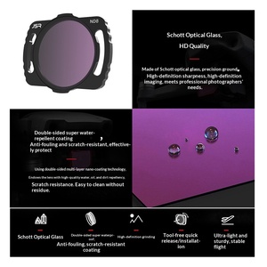 Kit de filtres à boucle horizontale et verticale UV CPL ND NDPL Star Night pour DJI O3 Air Unit Avata FPV Drone - Product Image 5