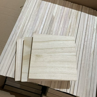 Panneaux en bois massif Paulownia à prix d'usine pour meubles - Offre spéciale