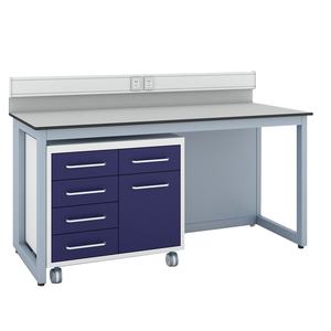 Muebles de laboratorio de física y biología Banco DE TRABAJO lateral de laboratorio móvil - Product Image 4