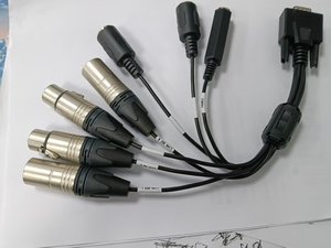 Câble de raccordement analogique équilibré BO9632XLRMKH pour interface audio-vidéo et utilisation avec microphone - Product Image 3
