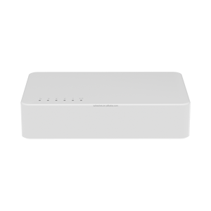 Commutateur Ethernet 5 ports non géré RJ45 à coque plastique, prix usine OEM/ODM, 10/100 Mbps, pour accès Internet - Product Image 3