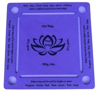 Table de Mahjong flottante prête à être expédiée pour divertissement aquatique avec tapis d'échecs en stock, compatible avec Sam's Club