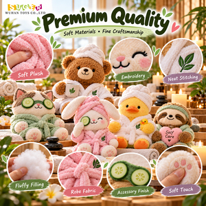 Divertenti Mascotte in Peluche OEM/ODM e Animali di Peluche Originali per Pop-Up Spa, Lanci di Franchising e Attività di Branding - Product Image 4