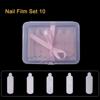 Formes à ongles en gel souple PMMA carrées à couverture complète, motif pétales de rose, pour French manucure, tampons 3D double forme pour nail art, vente en gros