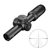 Lunette de visée télescopique T-EAGLE AR 1-6X24 IR avec réticule rouge illuminé, étanche, antichoc, pour la chasse en extérieur