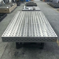 Nouvelle plateforme de soudage flexible tridimensionnelle en acier Q355 nitruré, table robotisée poreuse de positionnement, bras mécanique Langtuo 2