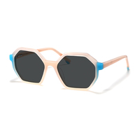 Monture de Lunettes de Soleil en Acétate pour Hommes et Femmes, Style Tendance, Adaptable avec des Verres Correcteurs