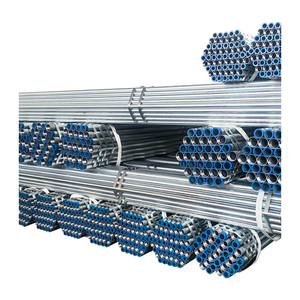 Tuyau en acier galvanisé de 3/4 et 1 pouce, <span class=keywords><strong>6</strong></span> mètres, norme ASTM A53, prix usine Chine - Product Image 1